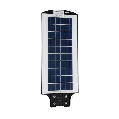 GloboStar® STREETA 85343 Professional LED Solar Street Light Αυτόνομο Ηλιακό Φωτιστικό Δρόμου 90W 900lm 144 x LED SMD 5730 με Ενσωματωμένο Φωτοβολταϊκό Panel 6V 12W & Επαναφορτιζόμενη Μπαταρία Li-ion 3.2V 12000mAh με Αισθητήρα Ημέρας-Νύχτας & PIR Αισθητήρα Κίνησης - Αδιάβροχο IP65 - Ψυχρό Λευκό 6000K - Μ24 x Π6 x Υ63cm - 2 Years Warranty