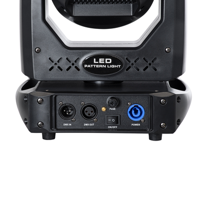 GloboStar® HERACLES 51156 Επαγγελματική Κινούμενη Ρομποτική Κεφαλή PATTERN Light CREE LED 100W AC 220V-240V IP20 RGBW DMX512 - Μ25.5 x Π20 x Υ35cm - 2 Χρόνια Εγγύηση