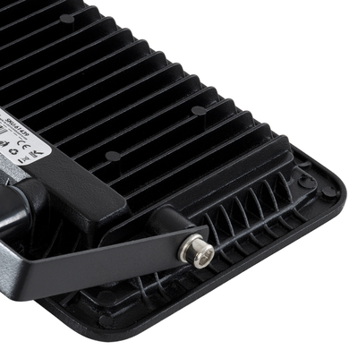 GloboStar® AURORA 61439 Επαγγελματικός Προβολέας LED 30W 3750lm 120° AC 220-240V με Ενσωματωμένο Ρυθμιζόμενο Αισθητήρα Κίνησης PIR - Αδιάβροχος IP67 - Μ16 x Π5 x Υ17.5cm - Μαύρο - Ψυχρό Λευκό 6000K - LUMILEDS Chips - TÜV Rheinland Certified - 3 Years Warranty