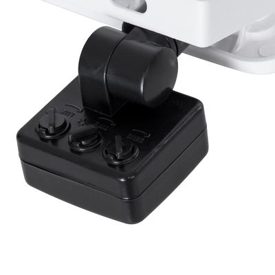 GloboStar® AURORA 61442 Επαγγελματικός Προβολέας LED 50W 6250lm 120° AC 220-240V με Ενσωματωμένο Ρυθμιζόμενο Αισθητήρα Κίνησης PIR - Αδιάβροχος IP67 - Μ21 x Π5 x Υ21cm - Λευκό - Ψυχρό Λευκό 6000K - LUMILEDS Chips - TÜV Rheinland Certified - 3 Years Warranty