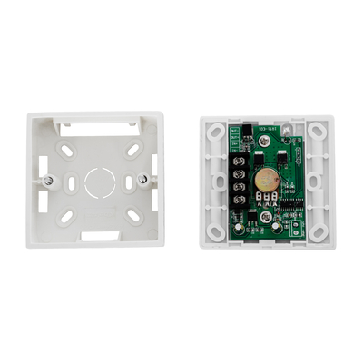 GloboStar® 73317 Επιτοίχιο Dimmer με Ασύρματο Χειριστήριο RF DC 12-24V για Μονόχρωμα Προϊόντα LED 16A Max 384W Μ9 x Π9 x Υ4.5cm - 2 Χρόνια Εγγύηση