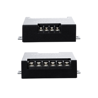 GloboStar® 73393 DC Power & Signal High Speed Amplifier Ενισχυτής Ισχύος & Σήματος Υψηλών Ταχυτήτων 3 Καναλιών DC 12-24V 3 x 10A 240W - Max 12A 720W - IP20 RGB Μ11 x Π9 x Υ2.5cm - 2 Years Warranty