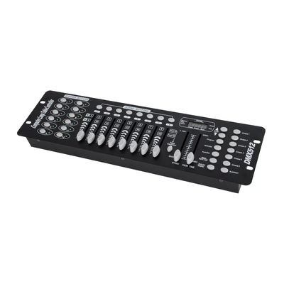 GloboStar® 73493 DMX 192 Channel Fader Console - Κονσόλα Φωτισμού 192 Καναλιών DMX AC 100-240V - IP20 Μ48 x Π13.5 x Υ7cm - 2 Χρόνια Εγγύηση
