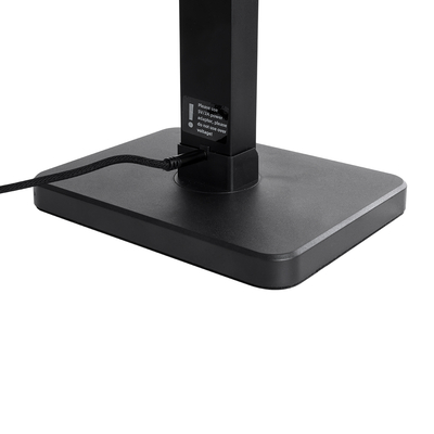 GloboStar® DIGICOLUMN 90762 Μοντέρνο Επιδαπέδιο Φωτιστικό Γραφείου Digital Pixel Rhythm Music Bar LED 12W 960lm 90° DC 5V με USB 2.0 IP20 - Εναλλαγή Φωτισμού μέσω Τηλεχειριστηρίου - Πολύχρωμο RGB - Dimmable - Μαύρο - Μ3.4 x Π2.5 x Υ122cm - 2 Χρόνια Εγγύηση