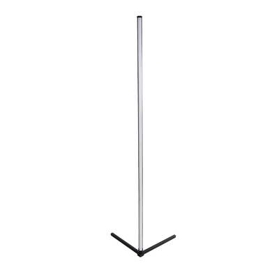 GLOBOSTAR® DIGICOLUMN 90763 Μοντέρνο Επιδαπέδιο Γραμμικό Ψηφιακό Φωτιστικό Digital Pixel Symphony Bar με RF Ασύρματο Χειριστήριο LED 16W 1280lm 180° DC 5V με USB 2.0 IP20 Πολύχρωμο RGB Dimmable - Μαύρο - Φ3 x Υ165cm - 2 Χρόνια Εγγύηση