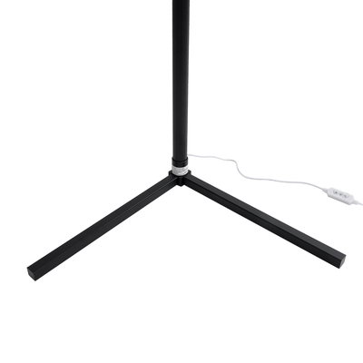 GLOBOSTAR® DIGICOLUMN 90763 Μοντέρνο Επιδαπέδιο Γραμμικό Ψηφιακό Φωτιστικό Digital Pixel Symphony Bar με RF Ασύρματο Χειριστήριο LED 16W 1280lm 180° DC 5V με USB 2.0 IP20 Πολύχρωμο RGB Dimmable - Μαύρο - Φ3 x Υ165cm - 2 Χρόνια Εγγύηση