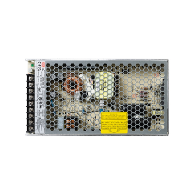 GLOBOSTAR® MEANWELL-LRS200-12 90782 Τροφοδοτικό/Μετασχηματιστής PELV 200W 17A DC 12V IP20 - AC 220-240V σε DC 12V / Ρυθμιζόμενo από DC 10.2V έως DC 13.8V - Μ21.5 x Π11.5 x Υ3cm - 3 Χρόνια Εγγύηση