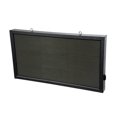GloboStar® DISPLAY 90808 LED Scrolling Display 96x48cm - Κυλιόμενη Ψηφιακή Πινακίδα / Επιγραφή Μονής Όψης P10 LED SMD AC 220-240V - Λειτουργία μέσω Wi-Fi με Εφαρμογή APP - Αισθήτηρας Θερμοκρασίας και Υγρασίας - Αδιάβροχο IP65 - Μ104 x Π9 x Υ56cm - Ψυχρό Λευκό 6000K - 1 Χρόνο Εγγύηση