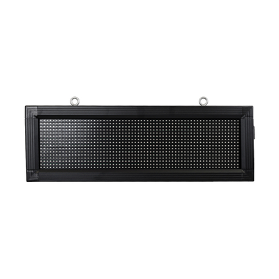GloboStar® DISPLAY 90308 LED Scrolling Display 64x16cm - Κυλιόμενη Ψηφιακή Πινακίδα / Επιγραφή Μονής Όψης P10 LED SMD AC 220-240V - Λειτουργία μέσω Wi-Fi με Εφαρμογή APP - Αισθήτηρας Θερμοκρασίας και Υγρασίας - Αδιάβροχο IP65 - Μ72 x Π9 x Υ24cm - Μπλε - 1 Χρόνο Εγγύηση