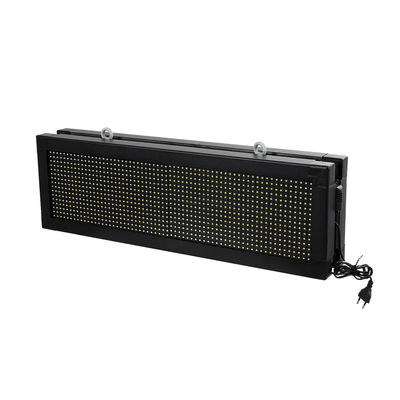 GloboStar® DISPLAY 90316 Κυλιόμενη Ψηφιακή Επιγραφή 64x16cm P10 Διπλής Όψης LED AC 220-240V Αδιάβροχο IP65 Ψυχρό Λευκό 6000K - WiFi Control μέσω FK APP - Αισθητήρας Θερμοκρασίας & Υγρασίας - Μ70.5 x Π11 x Υ22.5cm - 2 Χρόνια Εγγύηση