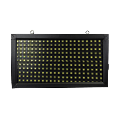GloboStar® DISPLAY 90326 LED Scrolling Display 64x32cm - Κυλιόμενη Ψηφιακή Πινακίδα / Επιγραφή Μονής Όψης P10 LED SMD AC 220-240V - Λειτουργία μέσω Wi-Fi με Εφαρμογή APP - Αισθήτηρας Θερμοκρασίας και Υγρασίας - Αδιάβροχο IP65 - Μ72 x Π9 x Υ42.5cm - Ψυχρό Λευκό 6000K - 1 Χρόνο Εγγύηση