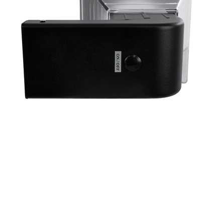 GloboStar® GRACIOUS 90529 Αυτόνομο Ηλιακό Φωτιστικό Κήπου - Απλίκα Αρχιτεκτονικού Φωτισμού Εξωτερικού Χώρου LED 10W 330lm 120° με Ενσωματωμένο Φωτοβολταϊκό Panel 6V 2W & Επαναφορτιζόμενη Μπαταρία Li-ion 3.2V 1800mAh με Αισθητήρα Ημέρας-Νύχτας - Αδιάβροχο IP65 - Σώμα Αλουμινίου & ABS - Μ29 x Π24 x Υ24cm - Θερμό Λευκό 2700K - Ψυχρό Λευκό 6000K - Μαύρο - 2 Χρόνια Εγγύηση