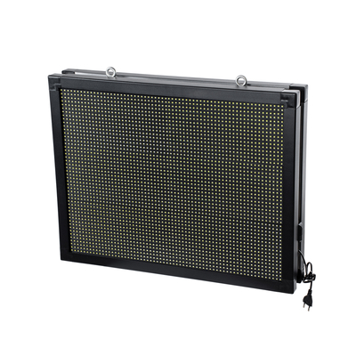GloboStar® DISPLAY 90804 LED Scrolling Display 64x48cm - Κυλιόμενη Ψηφιακή Πινακίδα / Επιγραφή Διπλής Όψης P10 LED SMD AC 220-240V - Λειτουργία μέσω Wi-Fi με Εφαρμογή APP - Αισθήτηρας Θερμοκρασίας και Υγρασίας - Αδιάβροχο IP65 - Μ70 x Π11 x Υ54.5cm - Ψυχρό Λευκό 6000K - 1 Χρόνο Εγγύηση