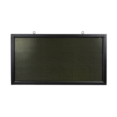 GloboStar® DISPLAY 90808 LED Scrolling Display 96x48cm - Κυλιόμενη Ψηφιακή Πινακίδα / Επιγραφή Μονής Όψης P10 LED SMD AC 220-240V - Λειτουργία μέσω Wi-Fi με Εφαρμογή APP - Αισθήτηρας Θερμοκρασίας και Υγρασίας - Αδιάβροχο IP65 - Μ104 x Π9 x Υ56cm - Ψυχρό Λευκό 6000K - 1 Χρόνο Εγγύηση