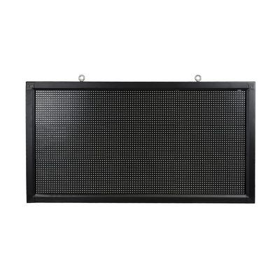GloboStar® DISPLAY 90811 LED Scrolling Display 96x48cm - Κυλιόμενη Ψηφιακή Πινακίδα / Επιγραφή Μονής Όψης P10 LED SMD AC 220-240V - Λειτουργία μέσω Wi-Fi με Εφαρμογή APP - Αισθήτηρας Θερμοκρασίας και Υγρασίας - Αδιάβροχο IP65 - Μ104 x Π9 x Υ56cm - Πορτοκαλί - 1 Χρόνο Εγγύηση