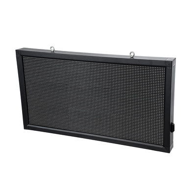 GloboStar® DISPLAY 90297 LED Scrolling Display 96x48cm - Κυλιόμενη Ψηφιακή Πινακίδα / Επιγραφή Μονής Όψης P10 LED SMD AC 220-240V - Λειτουργία μέσω Wi-Fi με Εφαρμογή APP - Αισθήτηρας Θερμοκρασίας και Υγρασίας - Αδιάβροχο IP65 - Μ104 x Π9 x Υ56cm - RGB - 1 Χρόνο Εγγύηση