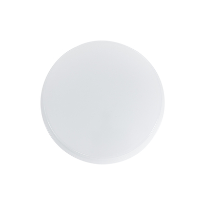 GloboStar® REVANO 61011 LED Πλαφονιέρα Οροφής Στρόγγυλη Φ12 12W 1200lm 180° AC 220-240V Αδιάβροχη IP54 Φ12 x Υ4.5cm Ψυχρό Λευκό 6000K - 2 Χρόνια Εγγύηση