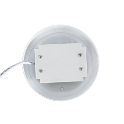 GloboStar® REVANO 61012 LED Πλαφονιέρα Οροφής Στρόγγυλη Φ12 12W 1140lm 180° AC 220-240V Αδιάβροχη IP54 Φ12 x Υ4.5cm Φυσικό Λευκό 4500K - 2 Χρόνια Εγγύηση