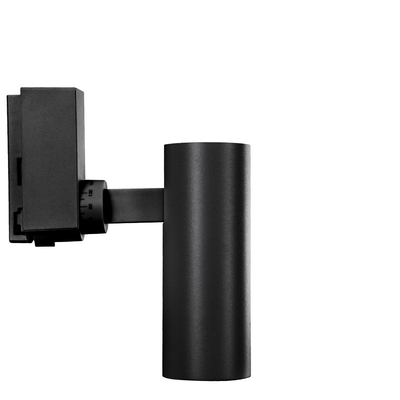 Globostar BEAMTRACK 60805 Μονοφασικό Φωτιστικό Σποτ Ράγας LED 10W 230V 1200lm 30° Acrylic HQ LENS AC 220-240V IP20 Φ4.6 x Υ12.5cm Θερμό Λευκό 3000k - EUROTRACK® System 1L+1N - Μαύρο - Bridgelux Chip - TUV Certified Driver - 5 Χρόνια Εγγύηση