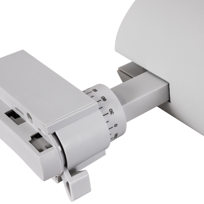 Globostar BEAMTRACK 60814 Μονοφασικό Φωτιστικό Σποτ Ράγας LED 30W 230V 3600lm 30° Acrylic HQ LENS AC 220-240V IP20 Φ7.4 x Υ17.9cm Θερμό Λευκό 3000k - EUROTRACK® System 1L+1N - Λευκό - Bridgelux Chip - TUV Certified Driver - 5 Χρόνια Εγγύηση