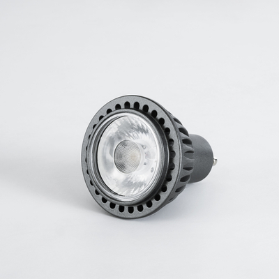 GLOBOSTAR® NANOBEAM 90600 Σποτ GU10 MR16 LED 3W 390lm 3° AC 220-240V IP20 Θερμό Λευκό 2700K Dimmable - CREE XPE - Γκρι Ανθρακί - Φ5 x Υ6cm - 3 Χρόνια Εγγύηση