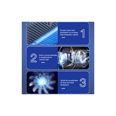 GloboStar® 81490 Φορητή Επαναφορτιζόμενη Ψηφιακή Τρόμπα - Κομπρέσορας Αέρος Αυτοκινήτου & Μοτοσυκλέτας - με Οθόνη LCD & Ενσωματωμένη Επαναφορτιζόμενη Μπαταρία Λιθίου 7800 mAh - Πίεση Αέρος Max 150 PSI - 5 Προγράμματα - Φακό LED - Power Bank με έξοδο USB 2.0 - Φορτιστή Αυτοκινήτου - Μ11.5 x Π5 x Υ13cm - 3 Χρόνια Εγγύηση