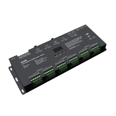 DMX512/RDM DECODER "D24B" RGBW 12-24VDC/24CH*4A