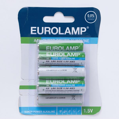 ΜΠΑΤΑΡΙΑ ΑΛΚΑΛΙΚΗ 1,5 V ΑΑ 8τμχ LR6