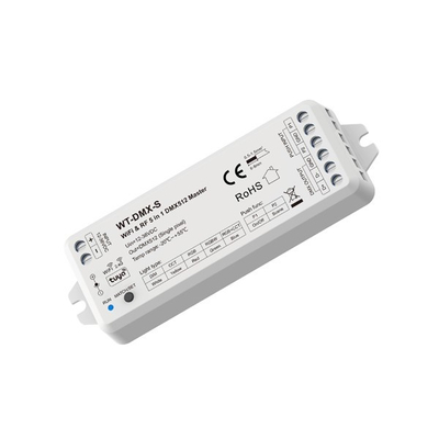 DMX512 MASTER ''WT-DMX-S'' ΜΟΝΟΧΡΩΝΟ/CCT/RGB/RGBW/RGB+CCT 12-36VDC/1-5CH