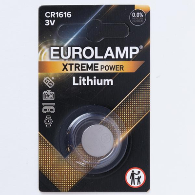 ΜΠΑΤΑΡΙΑ ΛΙΘΙΟΥ EXTREME CR1616 1τμχ