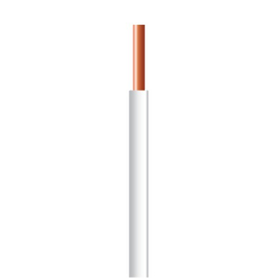 ΚΑΛΩΔΙΟ NYA ΗΟ5V-U 1Χ1mm² ΛΕΥΚΟ (100m/roll)