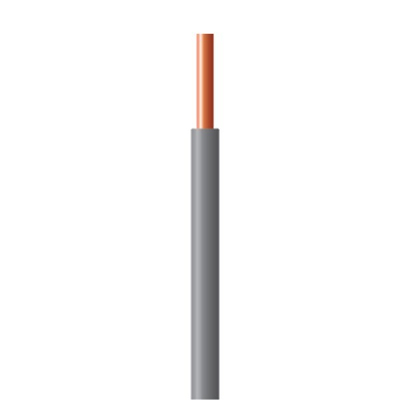 ΚΑΛΩΔΙΟ NYA ΗΟ5V-U 1Χ1mm² ΓΚΡΙ (100m/roll)