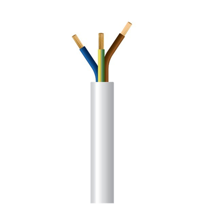 ΚΑΛΩΔΙΟ ΕΥΚΑΜΠΤΟ H05VV-F 3Χ1,5mm² ΛΕΥΚΟ (100m/roll)