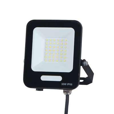 ΠΡΟΒΟΛΕΑΣ LED SMD 30W ΜΑΥΡΟΣ IP66 3000K PLUS