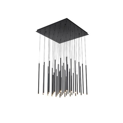 ΦΩΤΙΣΤΙΚΟ ΚΡΕΜΑΣΤΟ ΑΛΟΥΜΙΝΙΟ LED 72W 3000K 7200Lm 800X1500mm ΜΑΥΡΟ ARTE ILLUMINA CASCADE