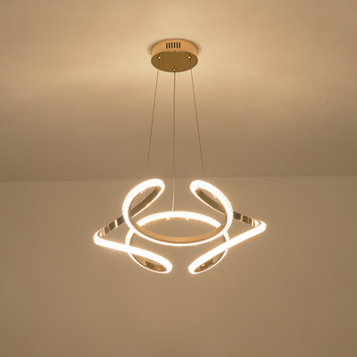 ΦΩΤΙΣΤΙΚΟ ΚΡΕΜΑΣΤΟ ΑΛΟΥΜΙΝΙΟ LED 24W 3000Κ 1900Lm 500x1200mm  ΧΡΥΣΟ ARTE ILLUMINA ORION