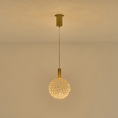 ΦΩΤΙΣΤΙΚΟ ΜΕΤΑΛΛΟ ΜΟΝΟΦΩΤΟ ΟΒΑΛ  LED 6,3W 3000K 648Lm Φ20x1588mm ΑΣΗΜΙ ARTE ILLUMINA PERFORATO