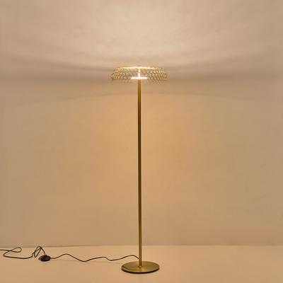 ΦΩΤΙΣΤΙΚΟ ΕΠΙΔΑΠΕΔΙΟ ΜΕΤΑΛΛIKO LED 10W 3000K 1080Lm Φ350x1350mm ΧΡΥΣΟ ARTE ILLUMINA PERFORATO