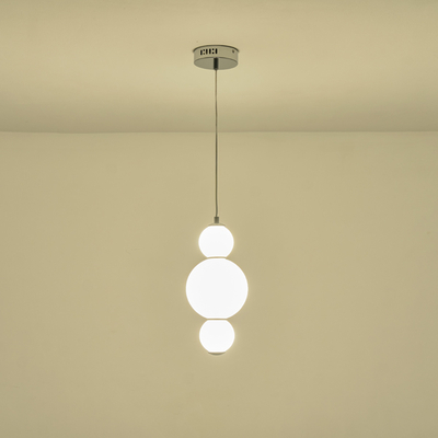 ΦΩΤΙΣΤΙΚΟ ΚΡΕΜΑΣΤΟ ΑΛΟΥΜΙΝΙΟ 12,6W 3000Κ 1440Lm Φ175x1940mm ΛΕΥΚΟ ARTE ILLUMINA BLOSSOM