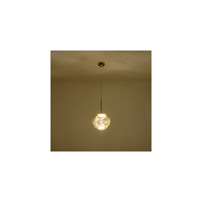 ΦΩΤΙΣΤΙΚΟ ΚΡΕΜΑΣΤΟ ΣΤΡΟΓΓΥΛΟ LED 6W 3000K 600Lm Φ30 ΧΡΥΣΟ ARTE ILLUMINA PICADILLY