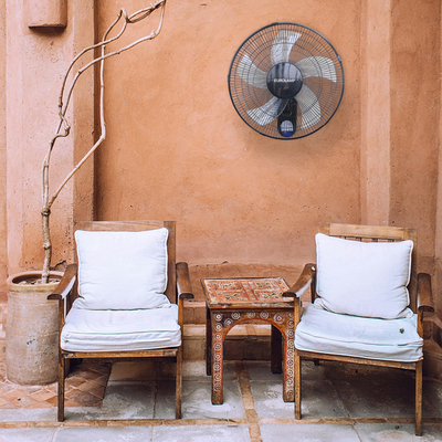 ΑΝΕΜΙΣΤΗΡΑΣ ΤΟΙΧΟΥ ΜΑΥΡΟΣ ΜΕ ΚΟΝΤΡΟΛ Φ44,5 65W