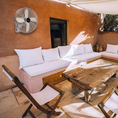 ΑΝΕΜΙΣΤΗΡΑΣ ΤΟΙΧΟΥ INOX Φ45 50W ΜΕ ΤΗΛΕΧΕΙΡΙΣΤΗΡΙΟ