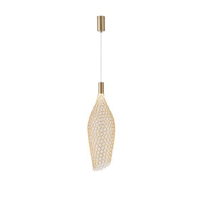ΦΩΤΙΣΤΙΚΟ ΜΕΤΑΛΛΟ ΜΟΝΟΦΩΤΟ LED 7,6W 3000K 780Lm 200x1960mm ΧΡΥΣΟ ARTE ILLUMINA PERFORATO