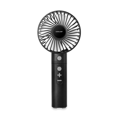 ΑΝΕΜΙΣΤΗΡΑΣ ΧΕΙΡΟΣ 4 ΣΕ 1 POWER BANK, ΗΧΕΙΟ BLUETOOTH, ΦΑΚΟΣ ΕΠΑΝΑΦΟΡΤΙΖΟΜΕΝΟΣ Φ10 ΜΑΥΡΟΣ