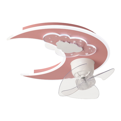 ΑΝΕΜΙΣΤΗΡΑΣ ΟΡΟΦΗΣ ΠΑΙΔΙΚΟΣ ΦΕΓΓΑΡΙ ΡΟΖ 24W ΜΕ LED ΦΩΣ 41W ΚΑΙ ΚΟΝΤΡΟΛ
