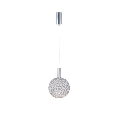 ΦΩΤΙΣΤΙΚΟ ΜΕΤΑΛΛΟ ΜΟΝΟΦΩΤΟ ΟΒΑΛ LED 6,3W 3000K 648Lm Φ250x1630mm AΣΗΜΙ ARTE ILLUMINA PERFORATO