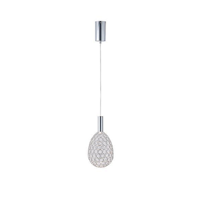 ΦΩΤΙΣΤΙΚΟ ΜΕΤΑΛΛΟ ΜΟΝΟΦΩΤΟ ΟΒΑΛ LED 6,3W 3000K 648Lm Φ140x1400mm ΑΣΗΜΙ ARTE ILLUMINA PERFORATO