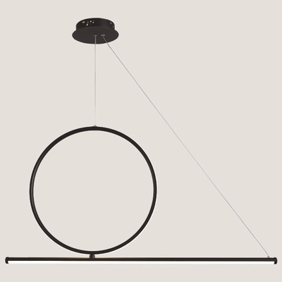 ΦΩΤΙΣΤΙΚΟ ΚΡΕΜΑΣΤΟ LED 32W 100X18 ΛΕΥΚΟ-ΜΑΥΡΟ ARTE ILLUMINA
