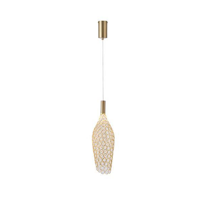 ΦΩΤΙΣΤΙΚΟ ΜΕΤΑΛΛΟ ΜΟΝΟΦΩΤΟ LED 6,3W 3000Κ 648Lm 146x1780mm ΧΡΥΣΟ ARTE ILLUMINA PERFORATO