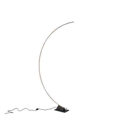ΦΩΤΙΣΤΙΚΟ ΕΠΙΔΑΠΕΔΙΟ METAΛΛIKO LED 45W 3000K 4500Lm 6300X1950mm ΜΑΥΡΟ ARTE ILLUMINA MEDIA LUNA